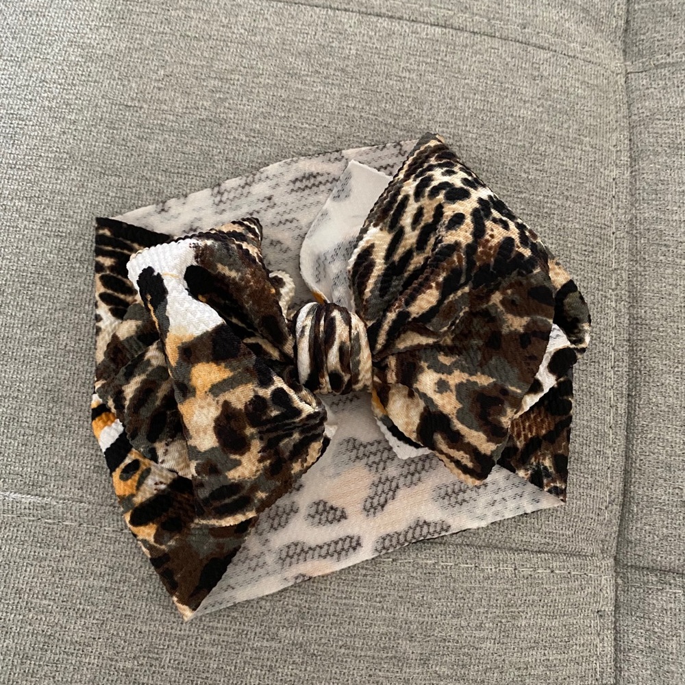Little Lopers Original Classic Leopard Headwrap